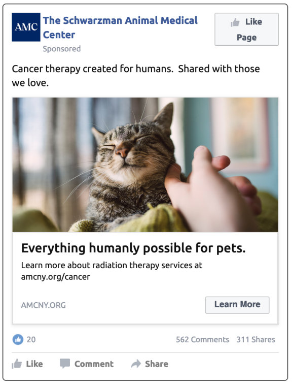 Cancer therapy created for humans. Shared with those we love.