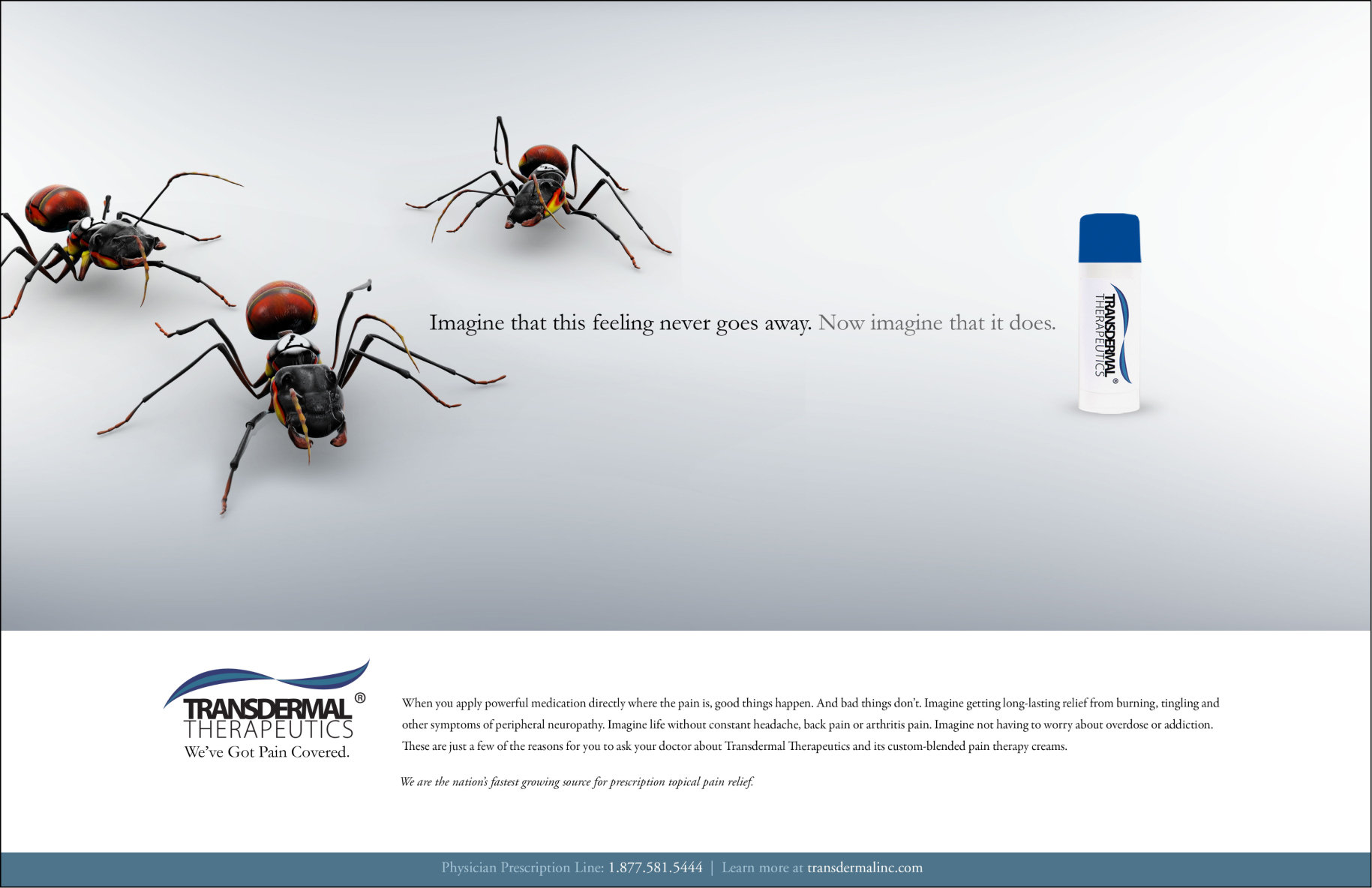 Image that this feeling never goes away. Now imagine that is does.