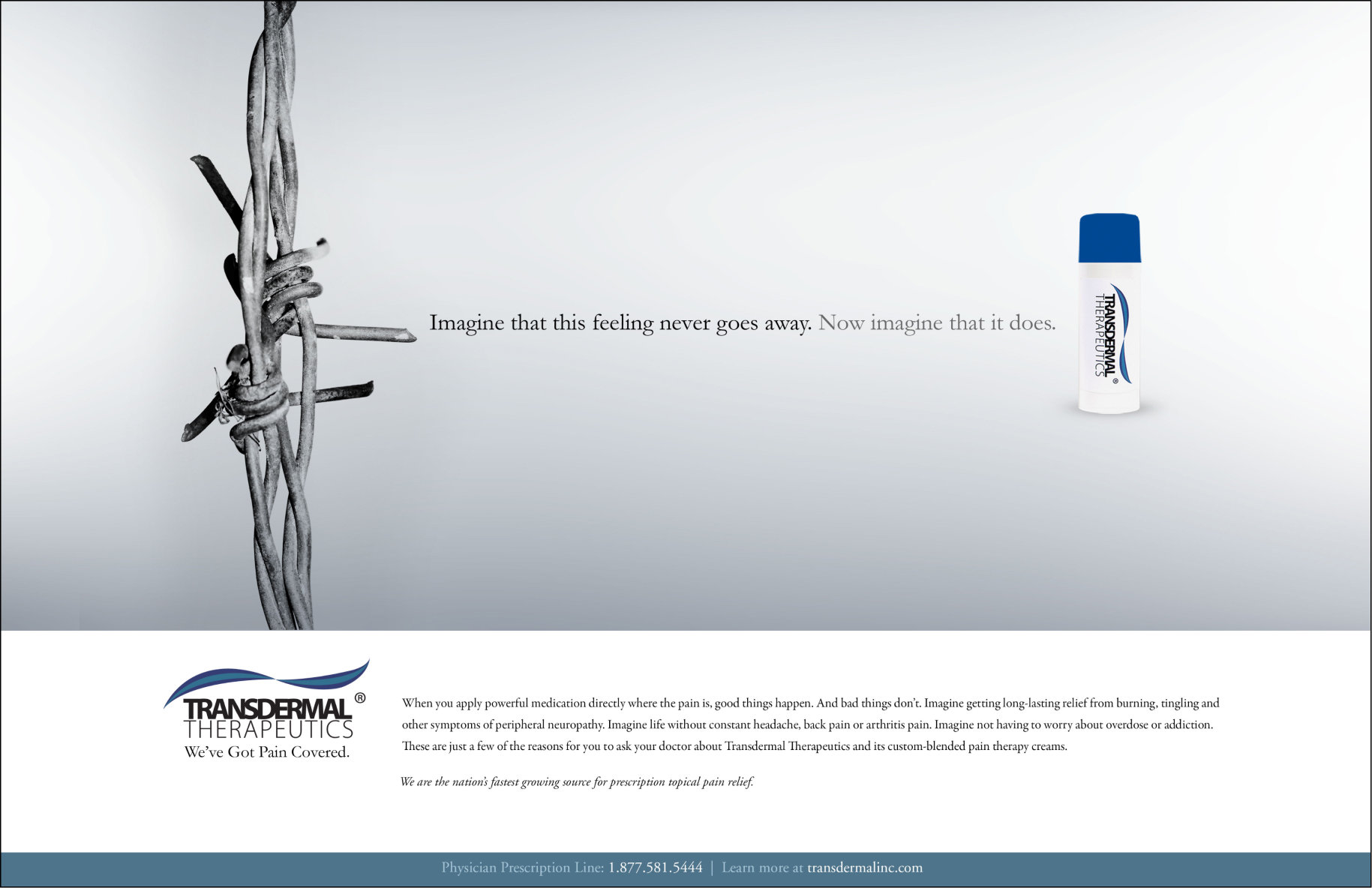 Image that this feeling never goes away. Now imagine that is does.