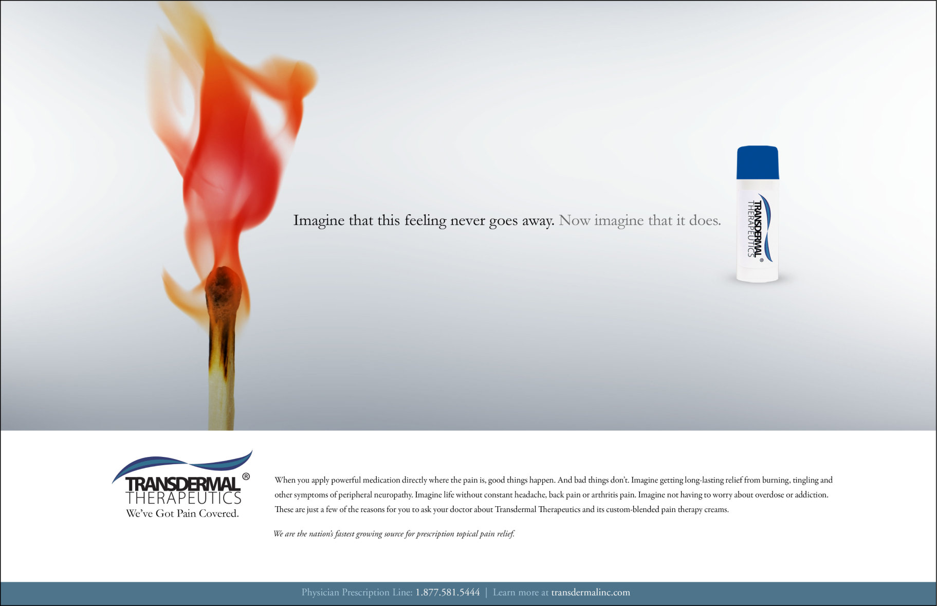 Image that this feeling never goes away. Now imagine that is does.