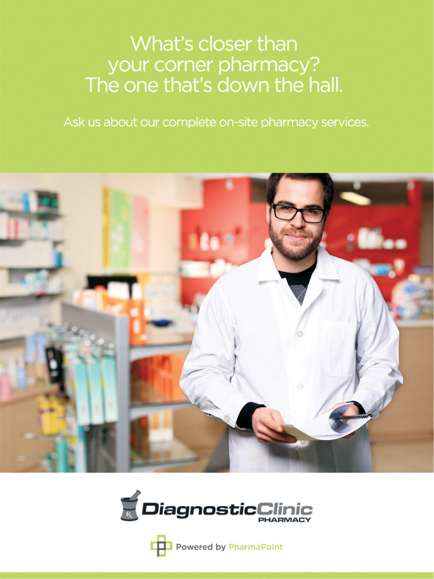 What's closer than your corner pharmacy? The one that's down the hall.